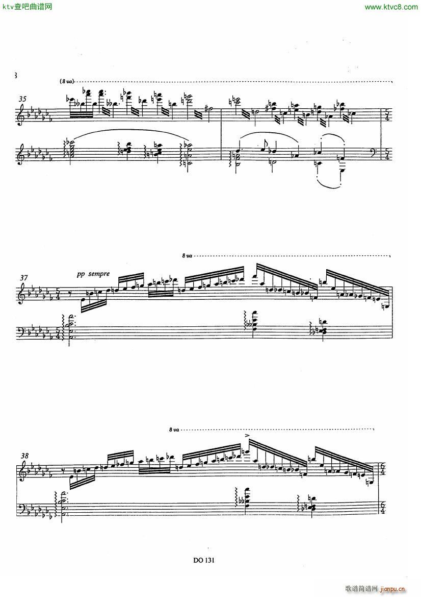 Etude No 12 Prlude et Fugue(V)6