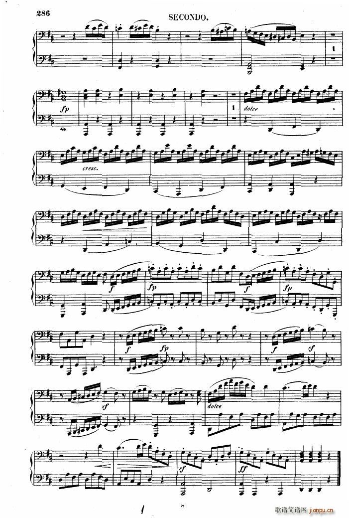 Beethoven op 6 Sonata 2 pno(V)9