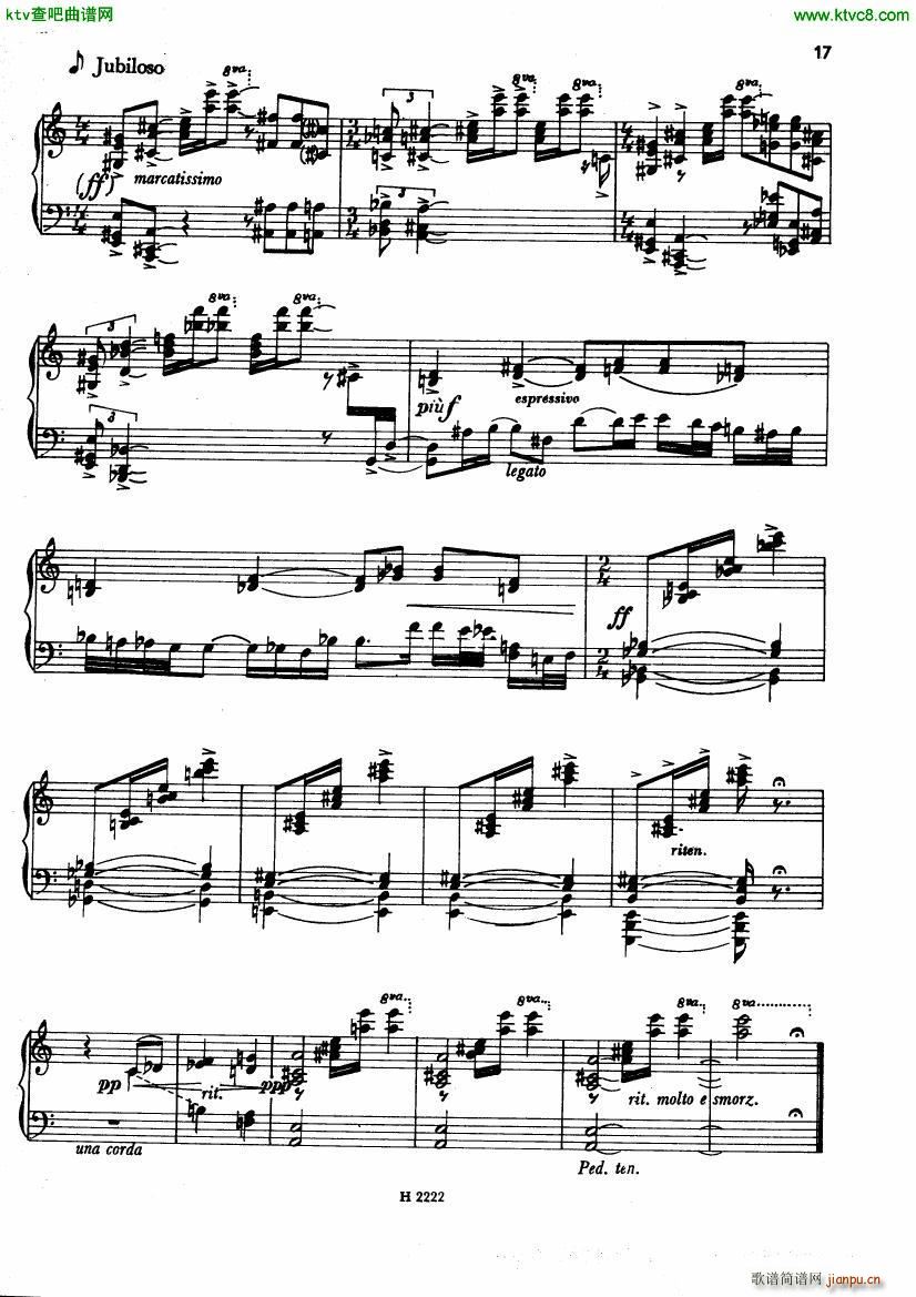 Fiser Piano Sonata 1955(V)9