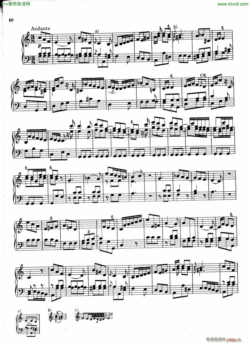 Bach CPE 6 Prussian Sonatas(V)25