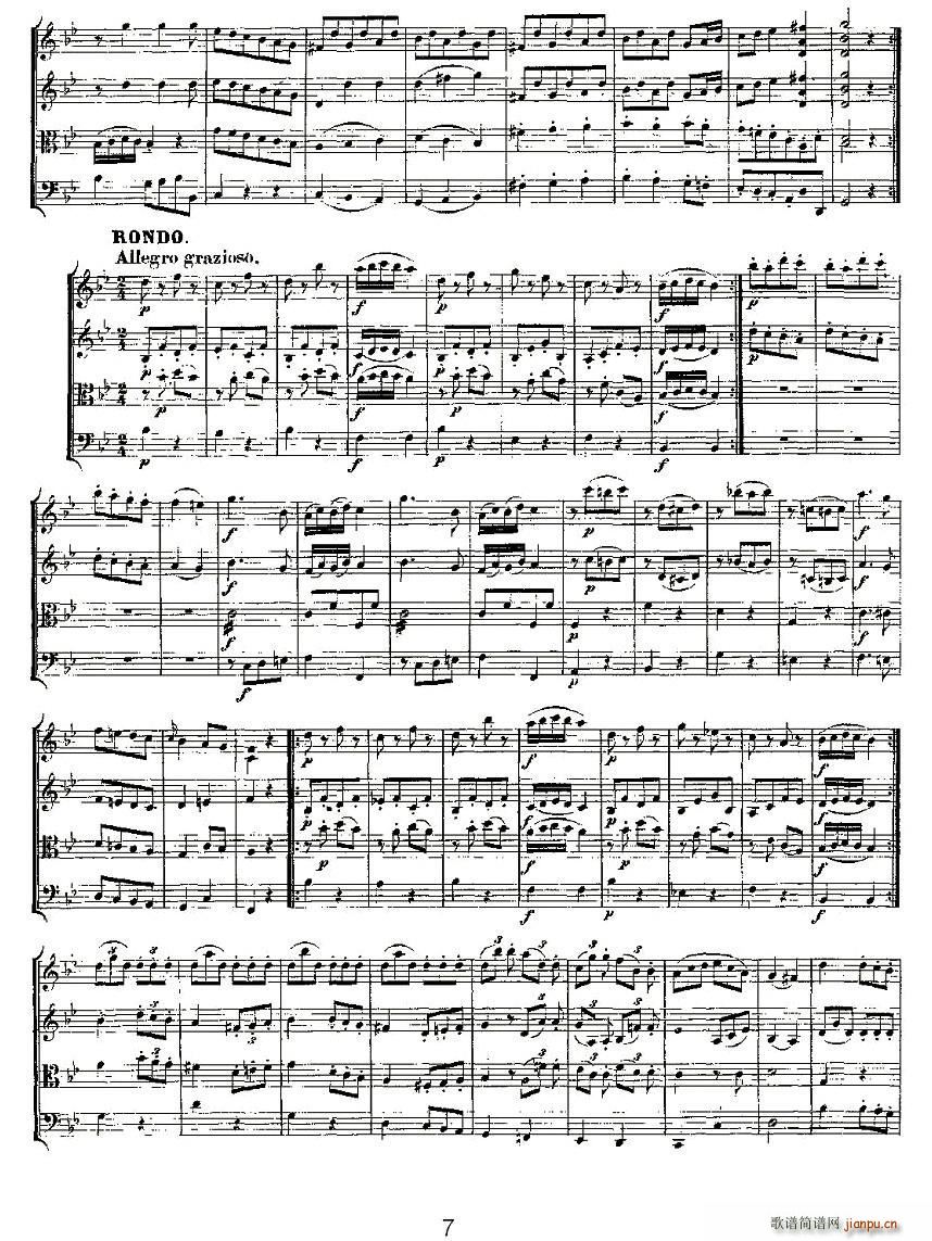 Quartet No 6 in Bb Major K 159 B{Ҙ(l )(V)1