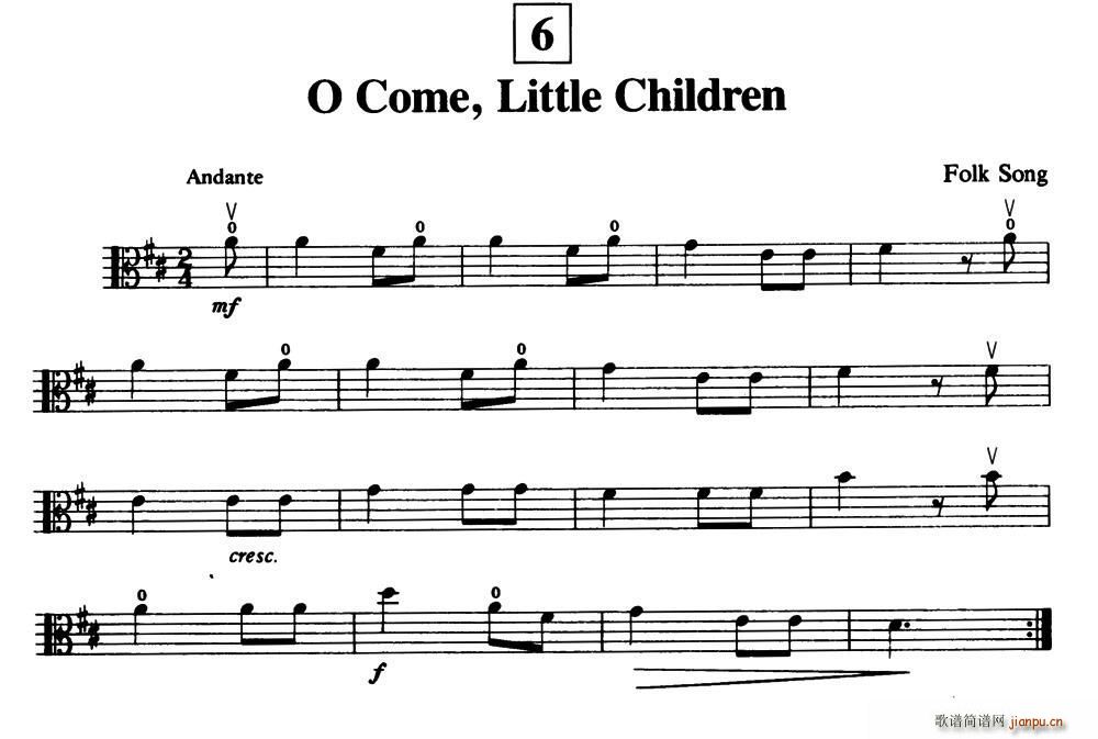 O Come Little Children (ʮּ)1