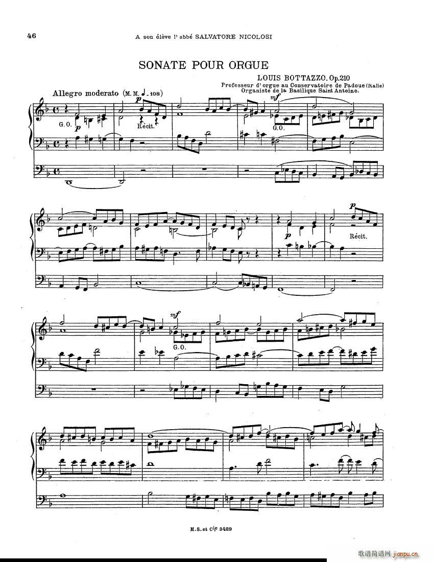 Botazzo Organ Sonata(V)1
