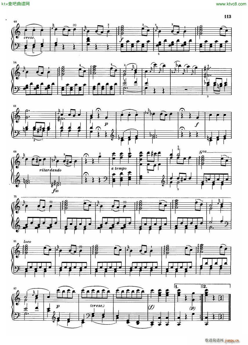 Haydn hob xvi 50sc Sonata60(V)14