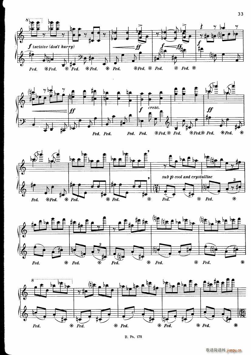 Copland Piano Fantasy(V)30