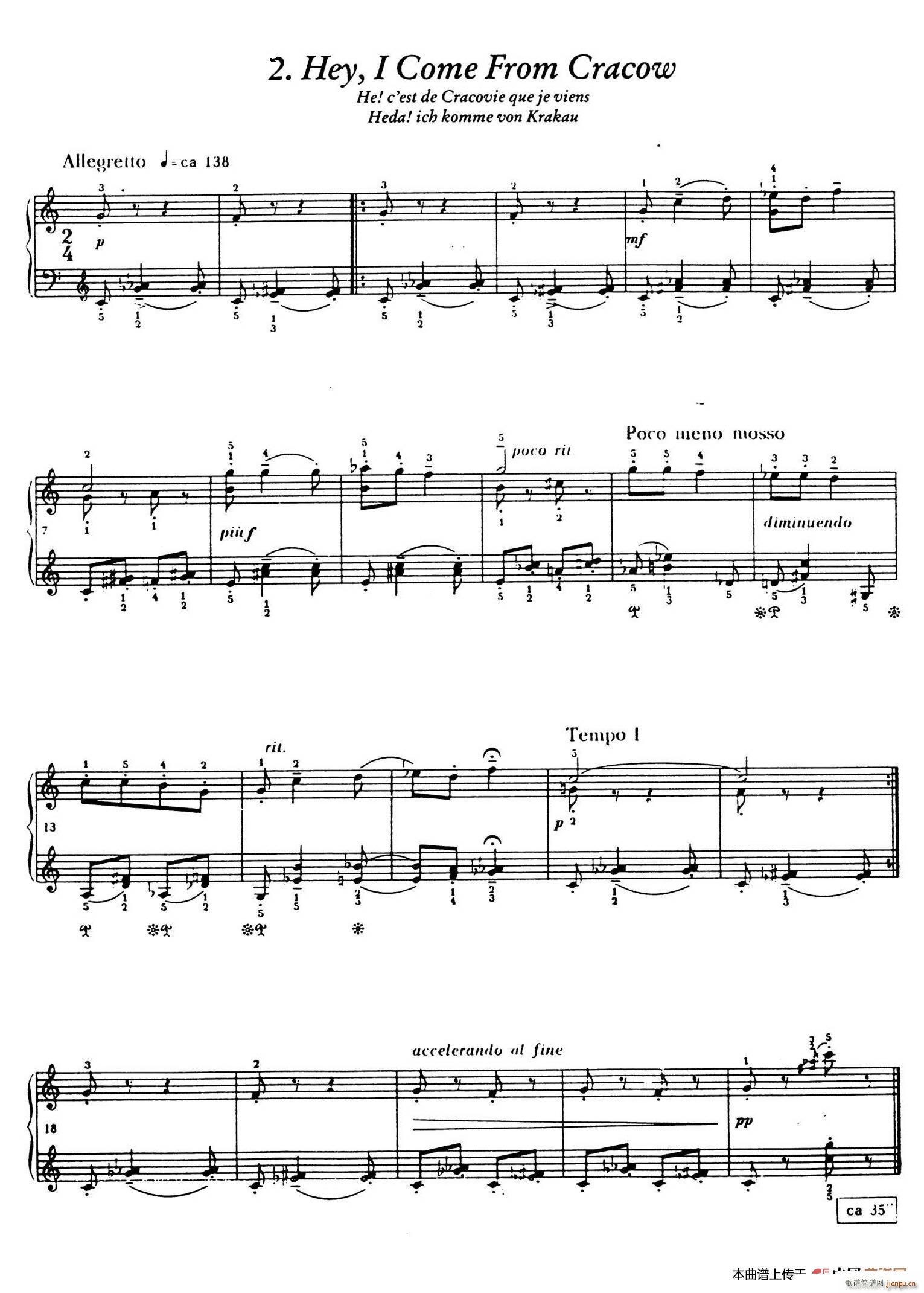 12 Folk Melodies ʮg{ 2(V)1