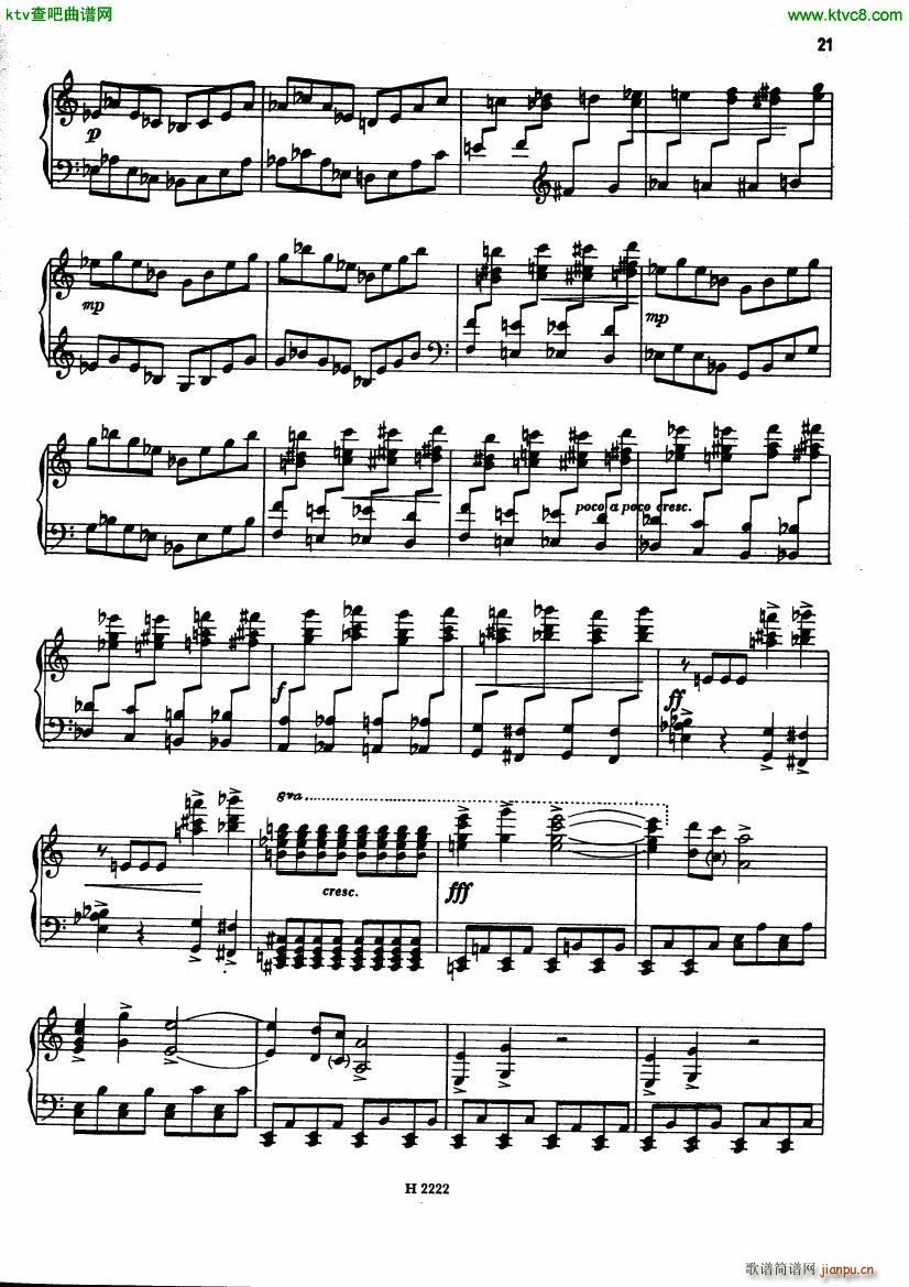 Fiser Piano Sonata 1955(V)21