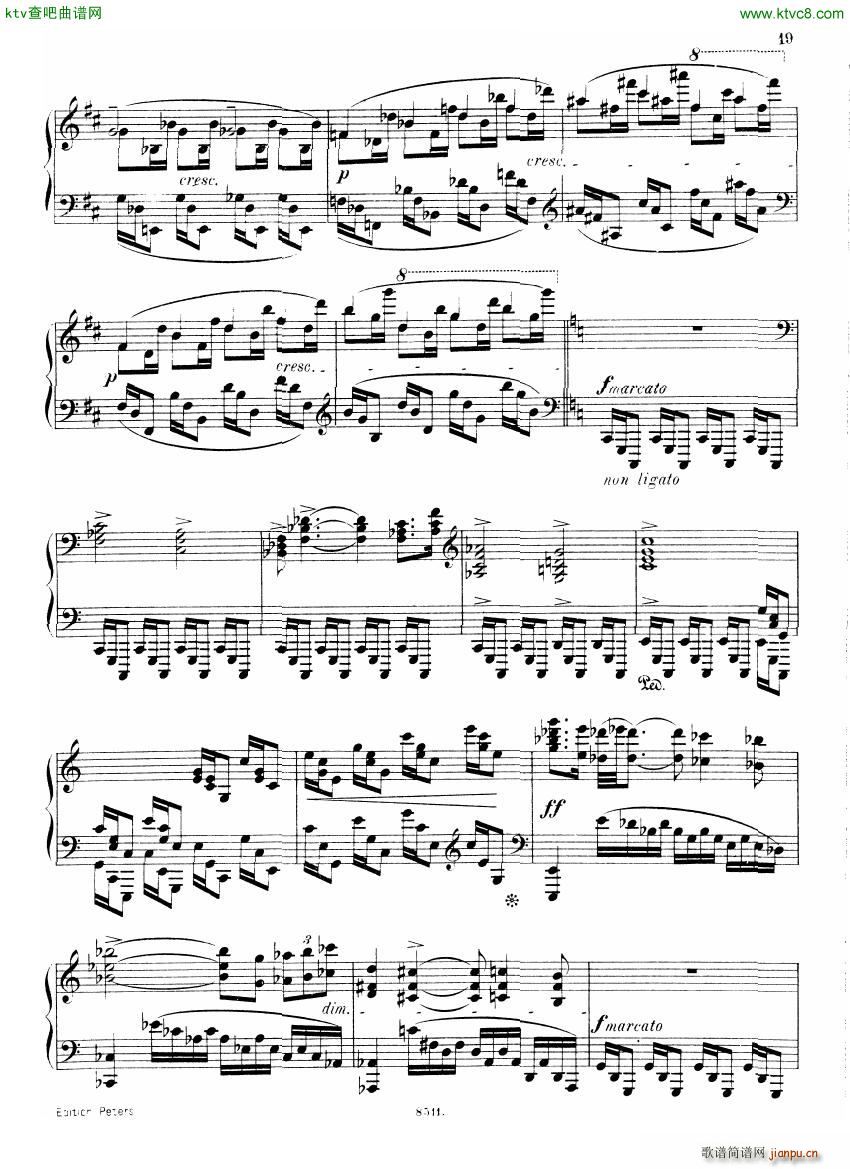 D Albert op 16 no 4 Ballade(V)11
