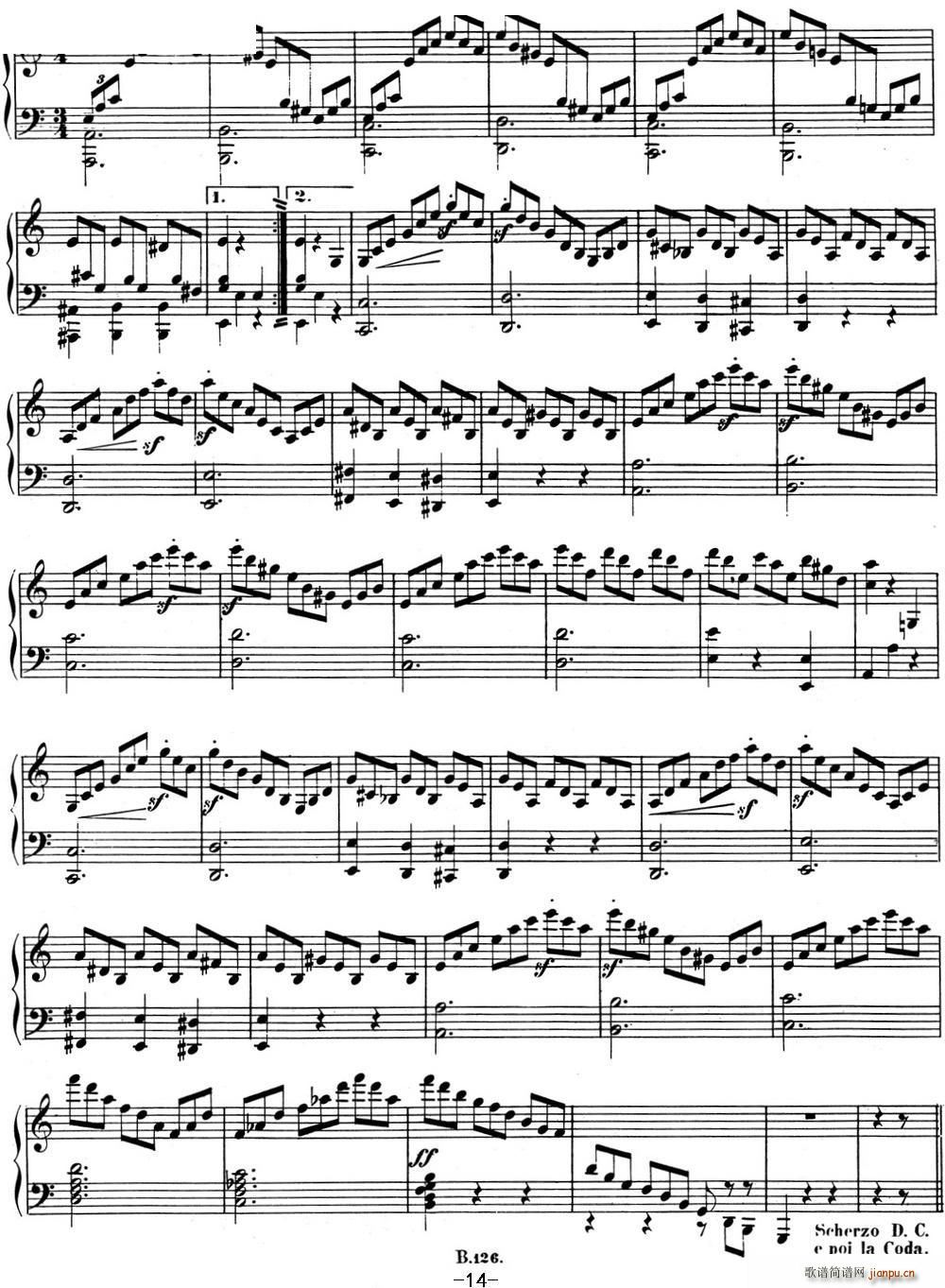 ؐQ03 C{ Op 2 No 3 C major(V)14