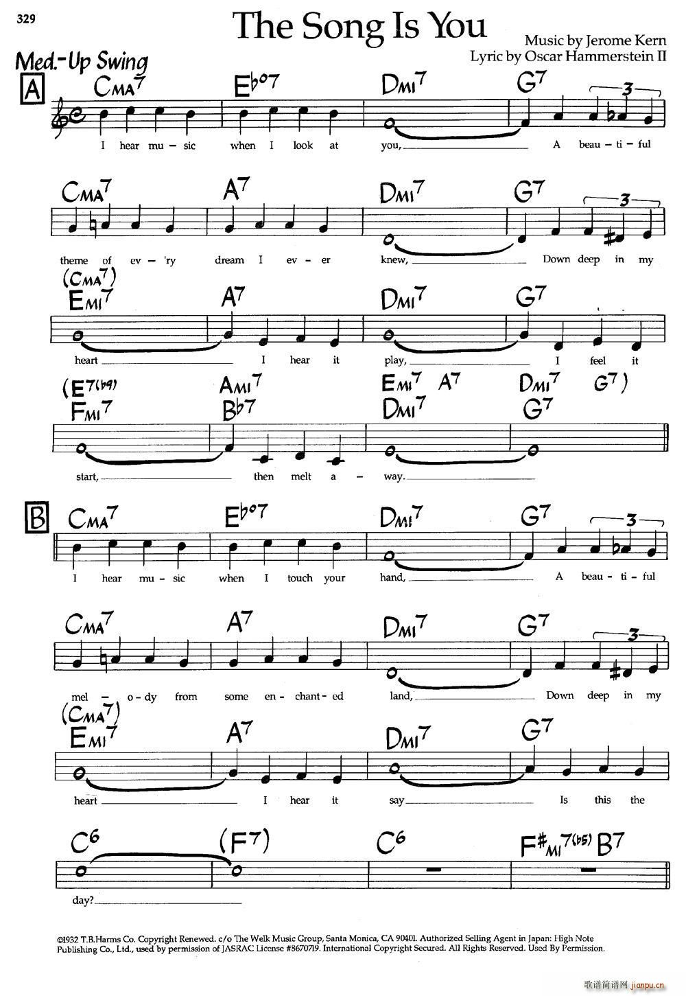 The Song Is You ʿ(V)1