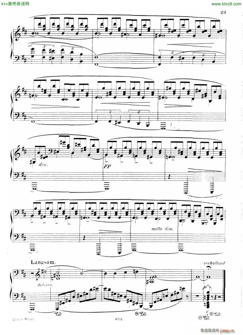 D Albert op 16 no 4 Ballade(V)15