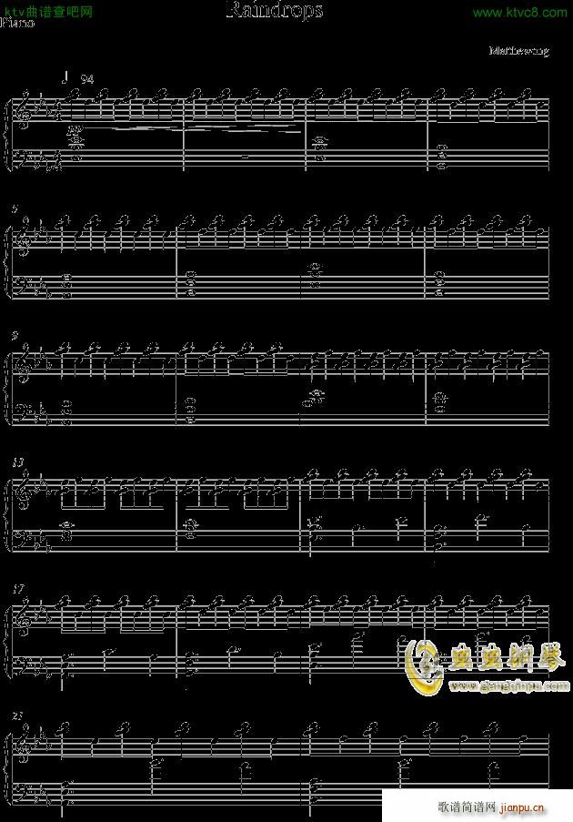 raindrops Eb{(V)1