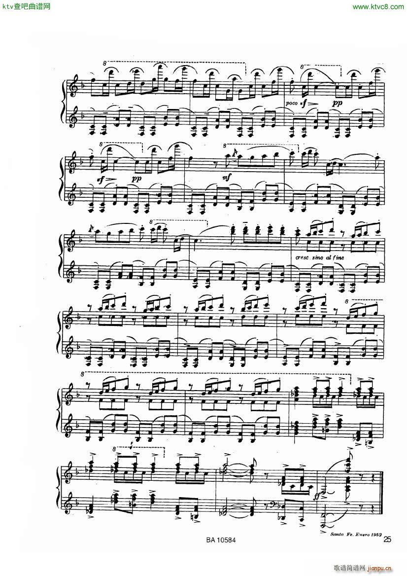 guastavino 10 preludios para piano(V)24