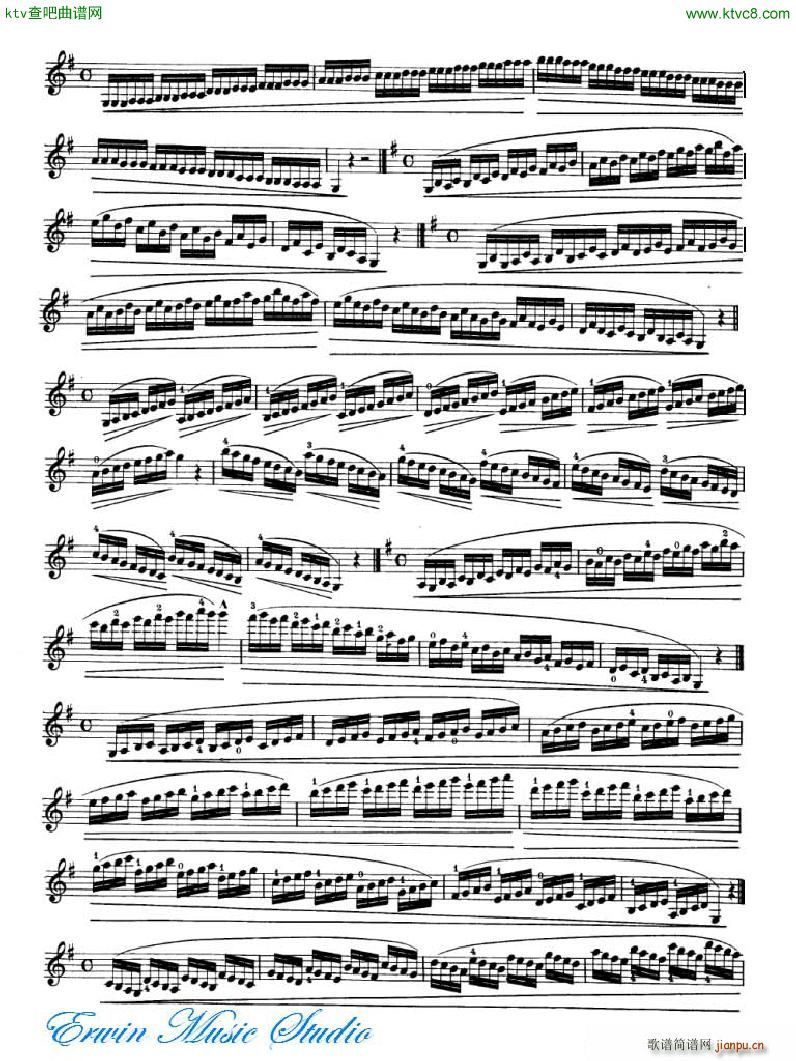 _ 24׾Pierre Rode 24 Studi Per violino I IX(ʮּ)7