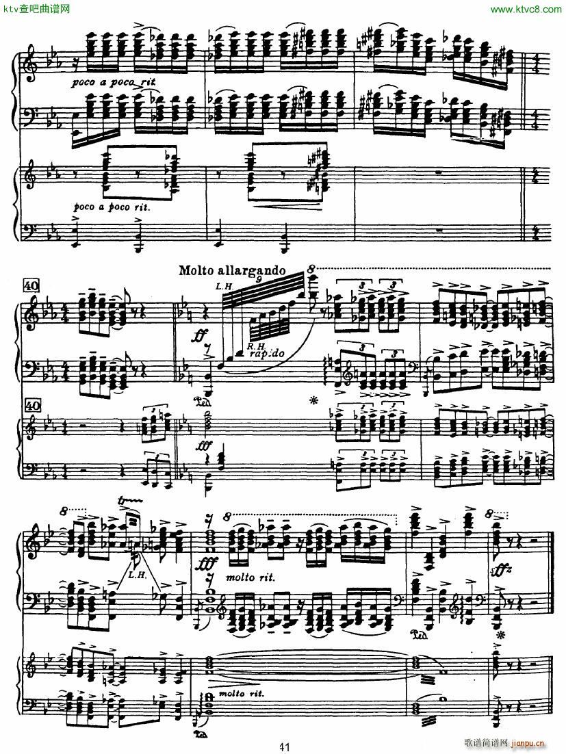 Rhapsody in Blue in Bb major Duet(V)31