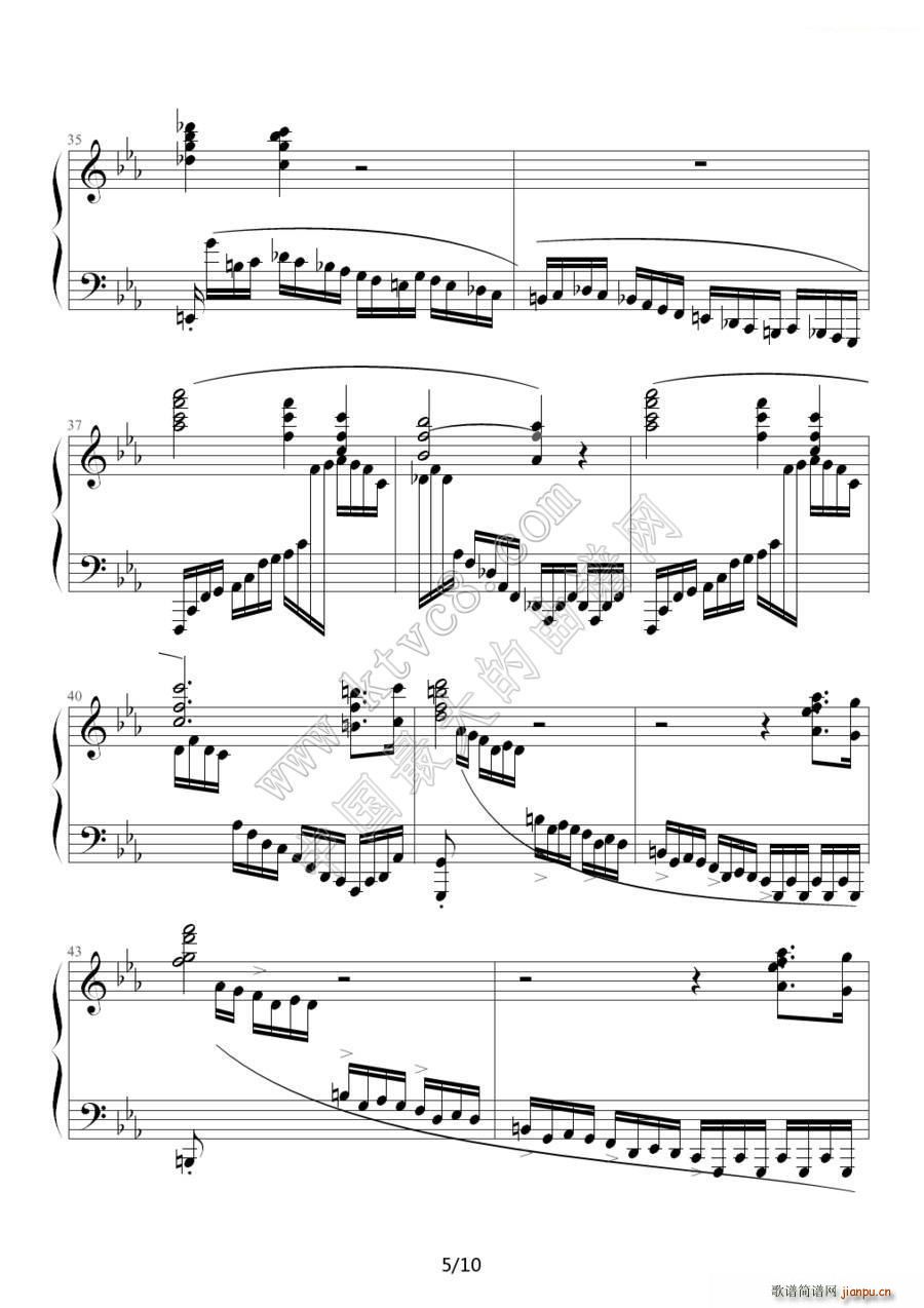  Chopin Ф  Op 10 No 12(V)5