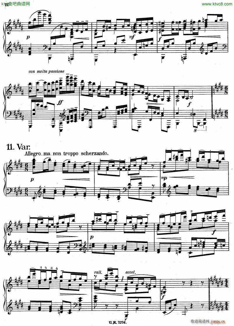 Haba variations on schumann(V)10