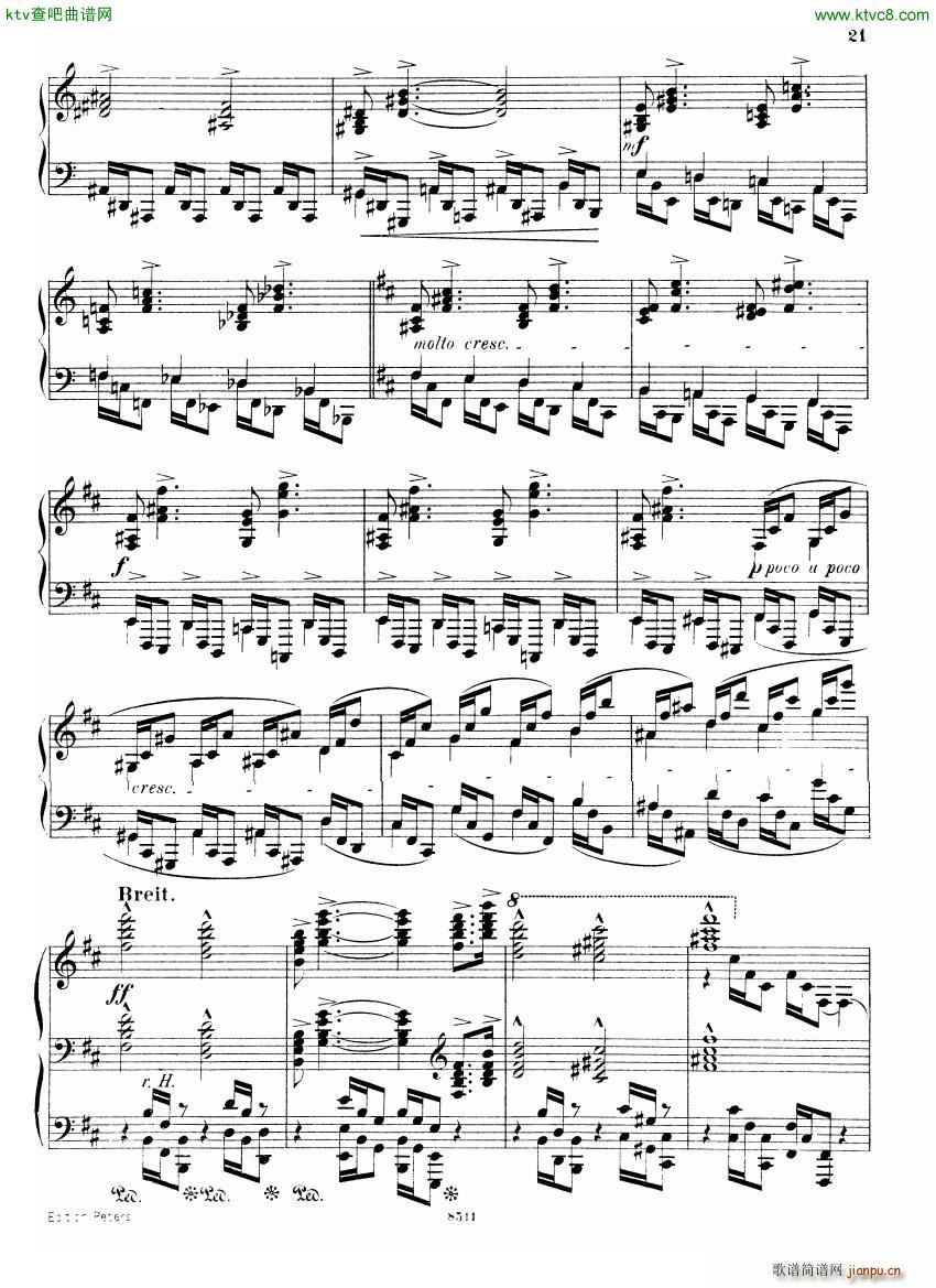 D Albert op 16 no 4 Ballade(V)13