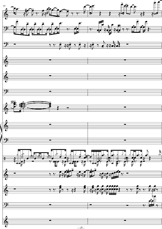 ²((l )V)15