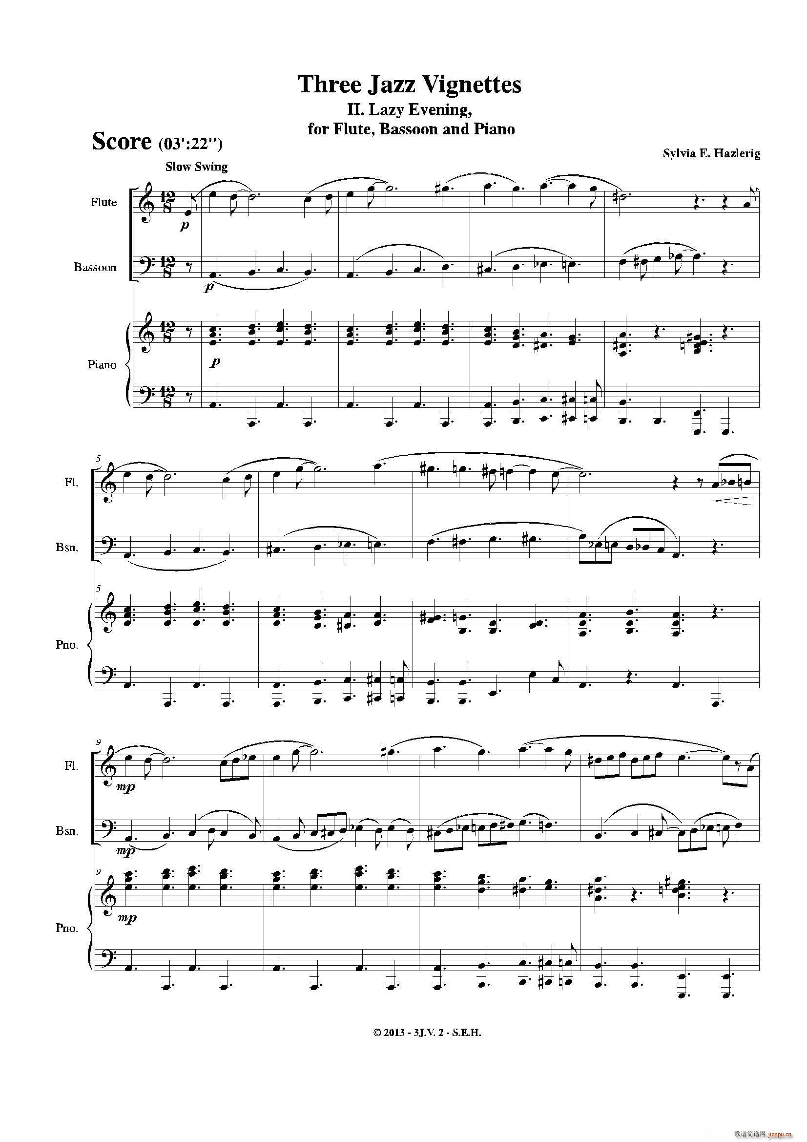 Three jazz vignettes ڶ(l ) L(chng)Ѱ(V)1