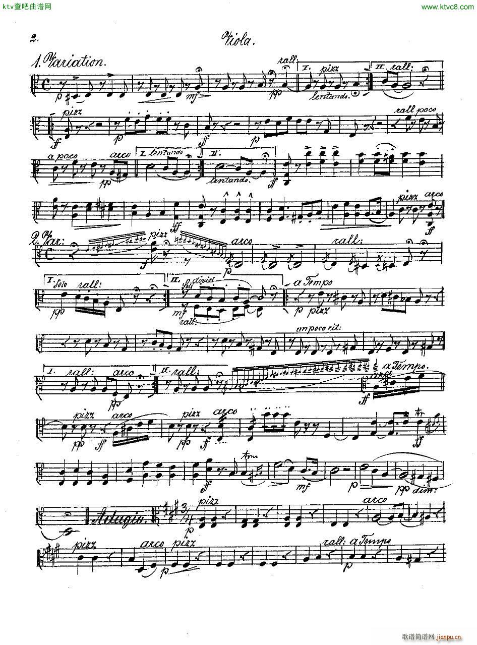 Andersen op 2 Ungarische Fantasie orch parts(V)11