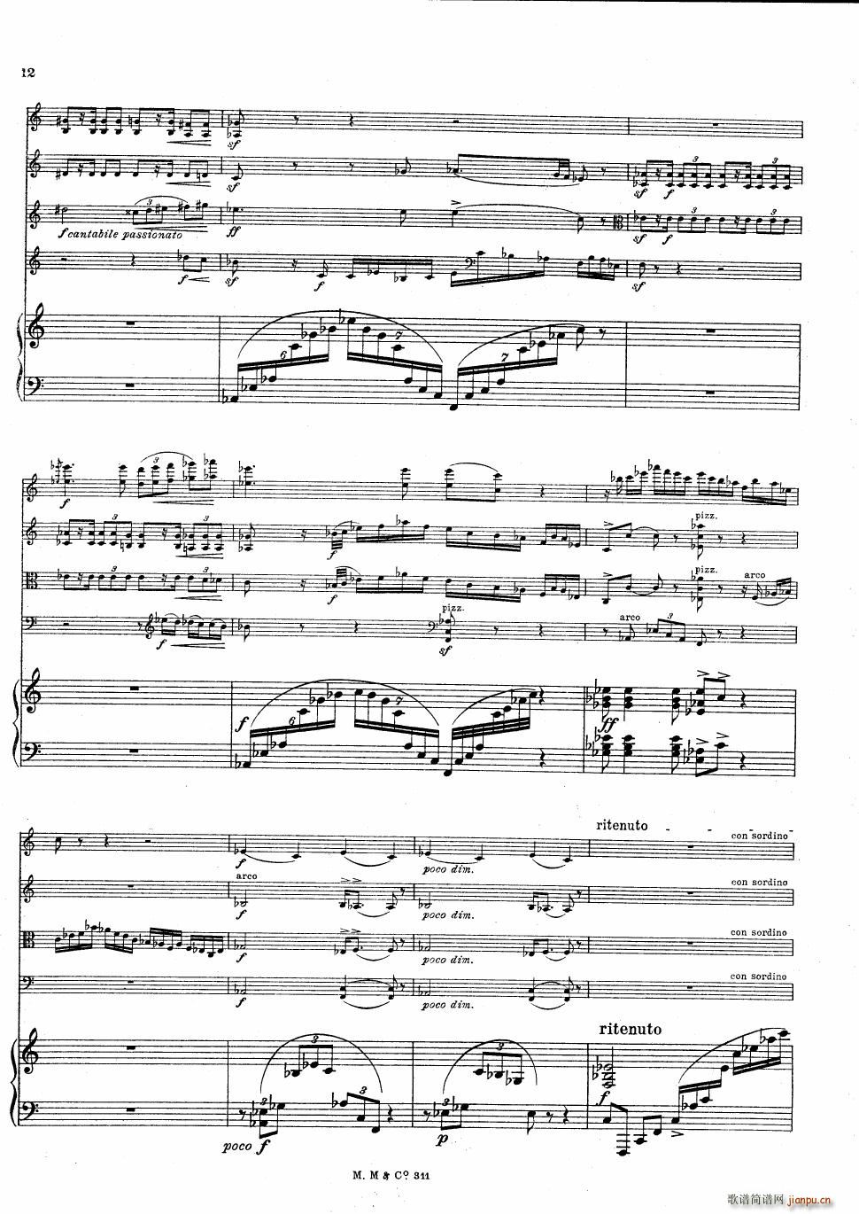 Bax Quintet for Harp and Strings(V)12