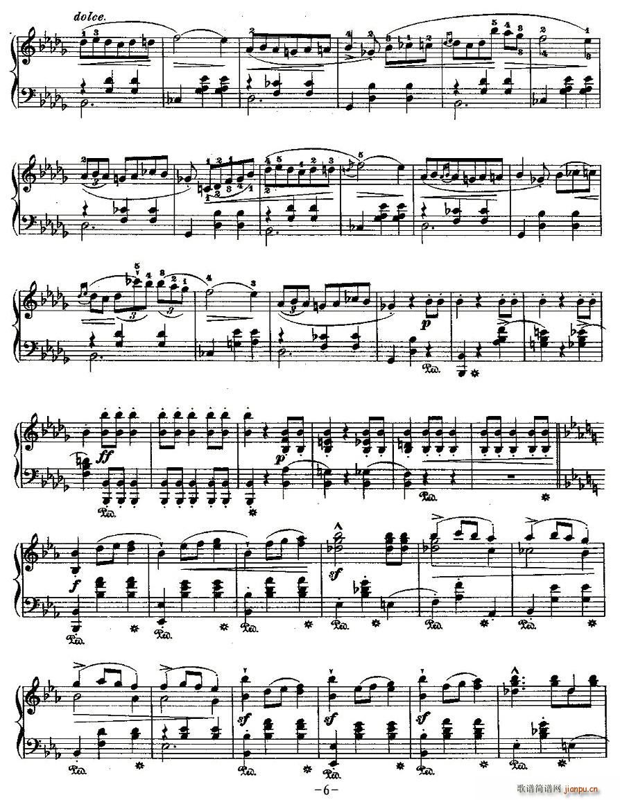 Grande valse brillanteOp.18,No.1(ʮּ)6