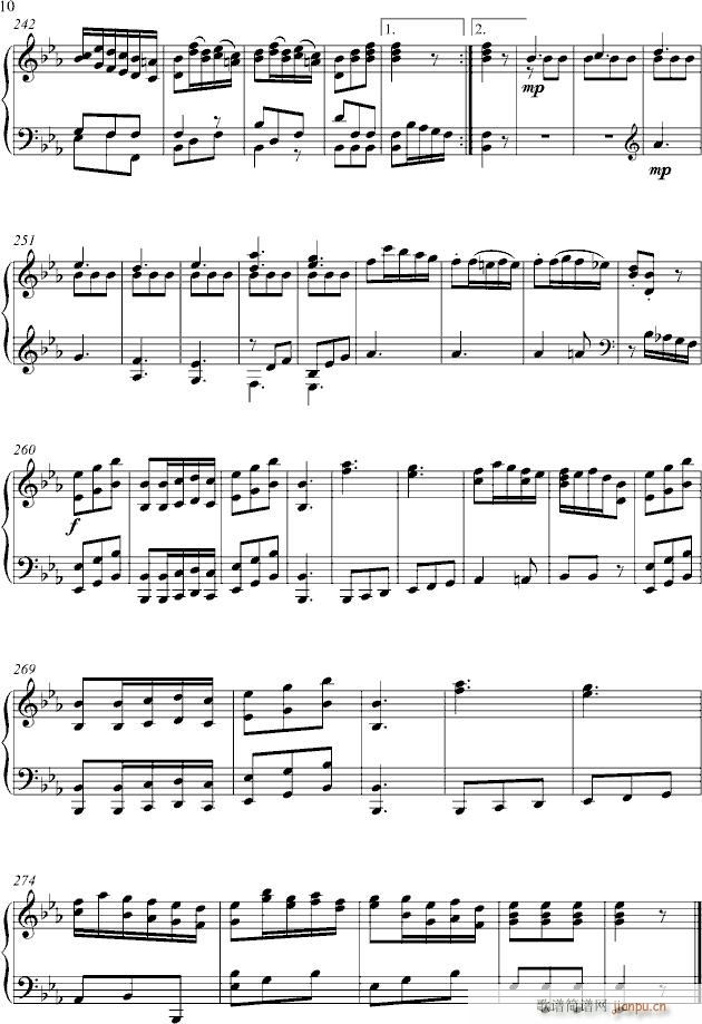 Symphony No.1 for Piano Solo(V)10
