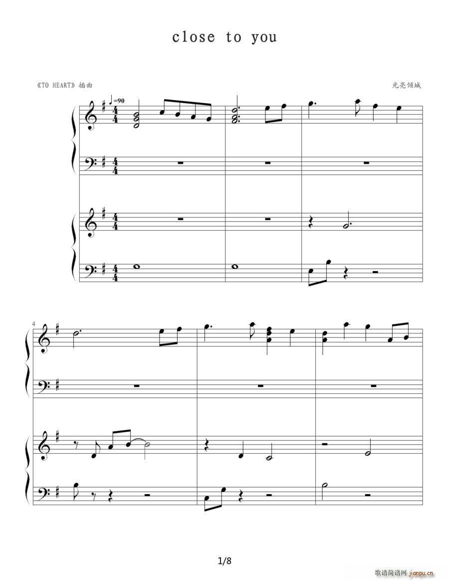 close to you  L(chng)  p(V)1