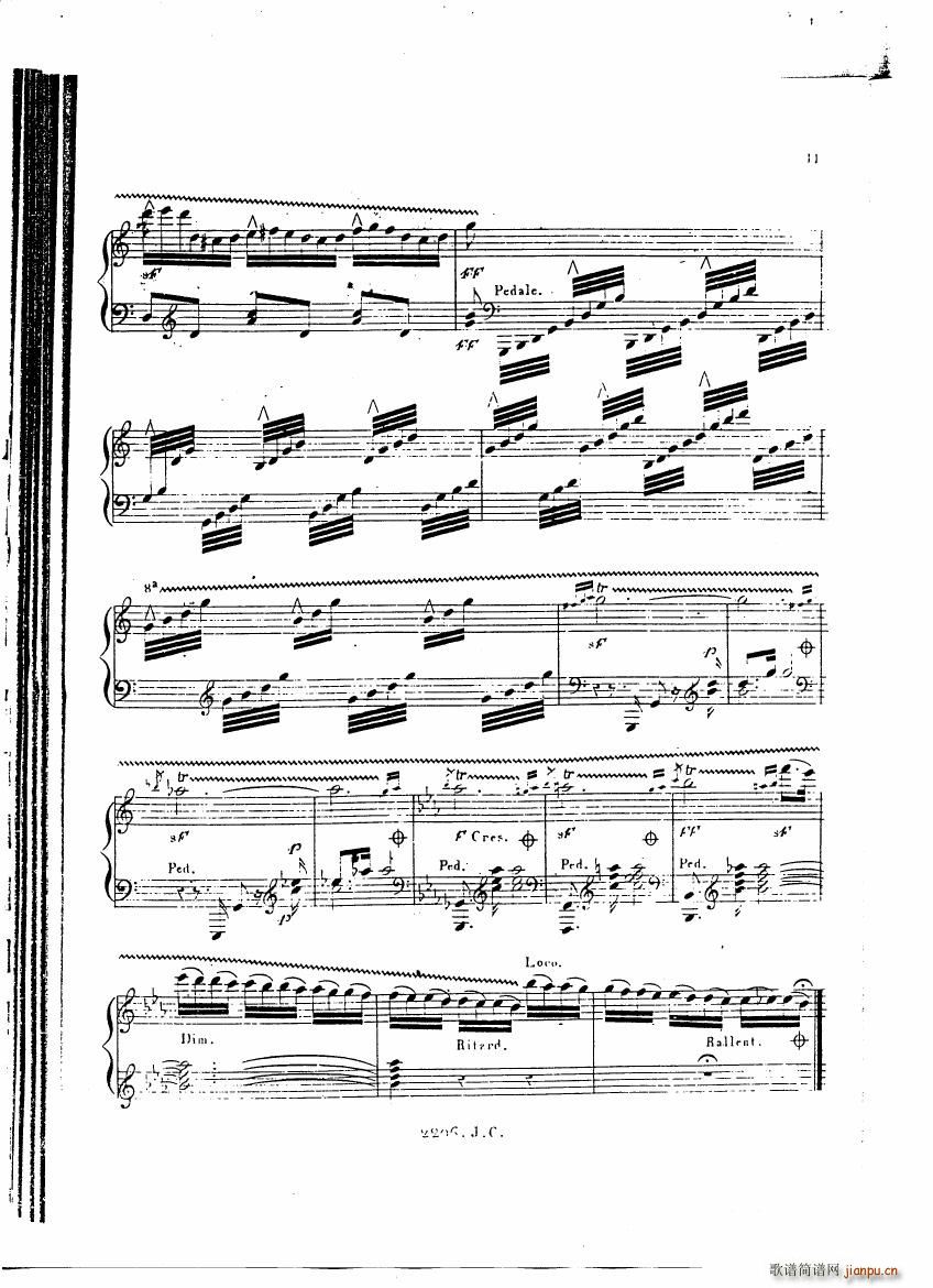 Czerny Variations brillantes(V)10