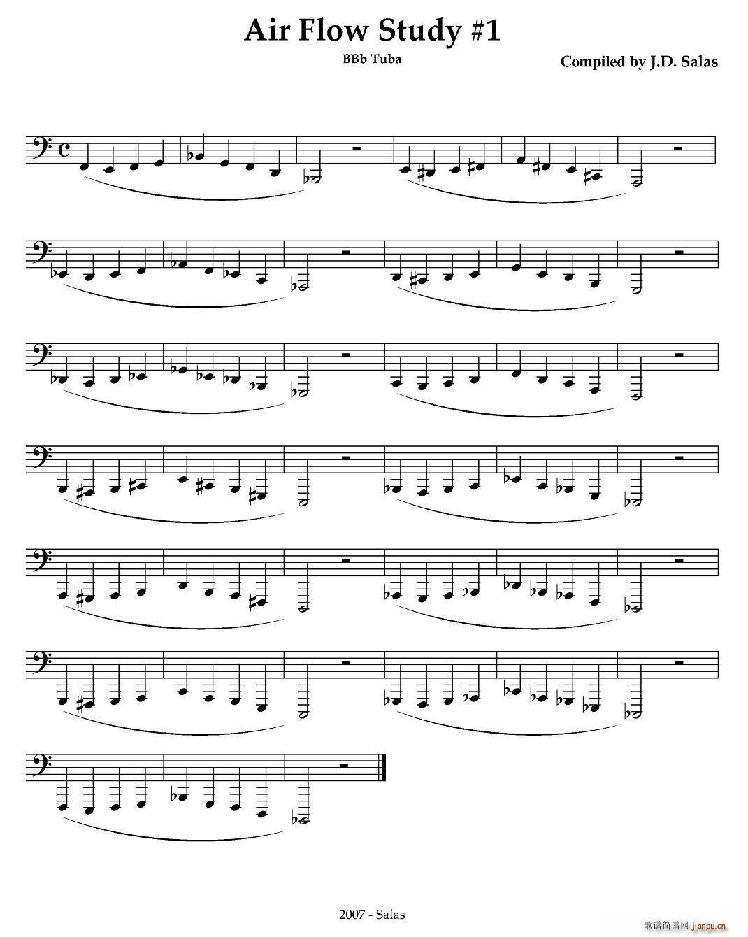 Air Flow Study Bb Tuba ̖̲x ~(ʮּ)1