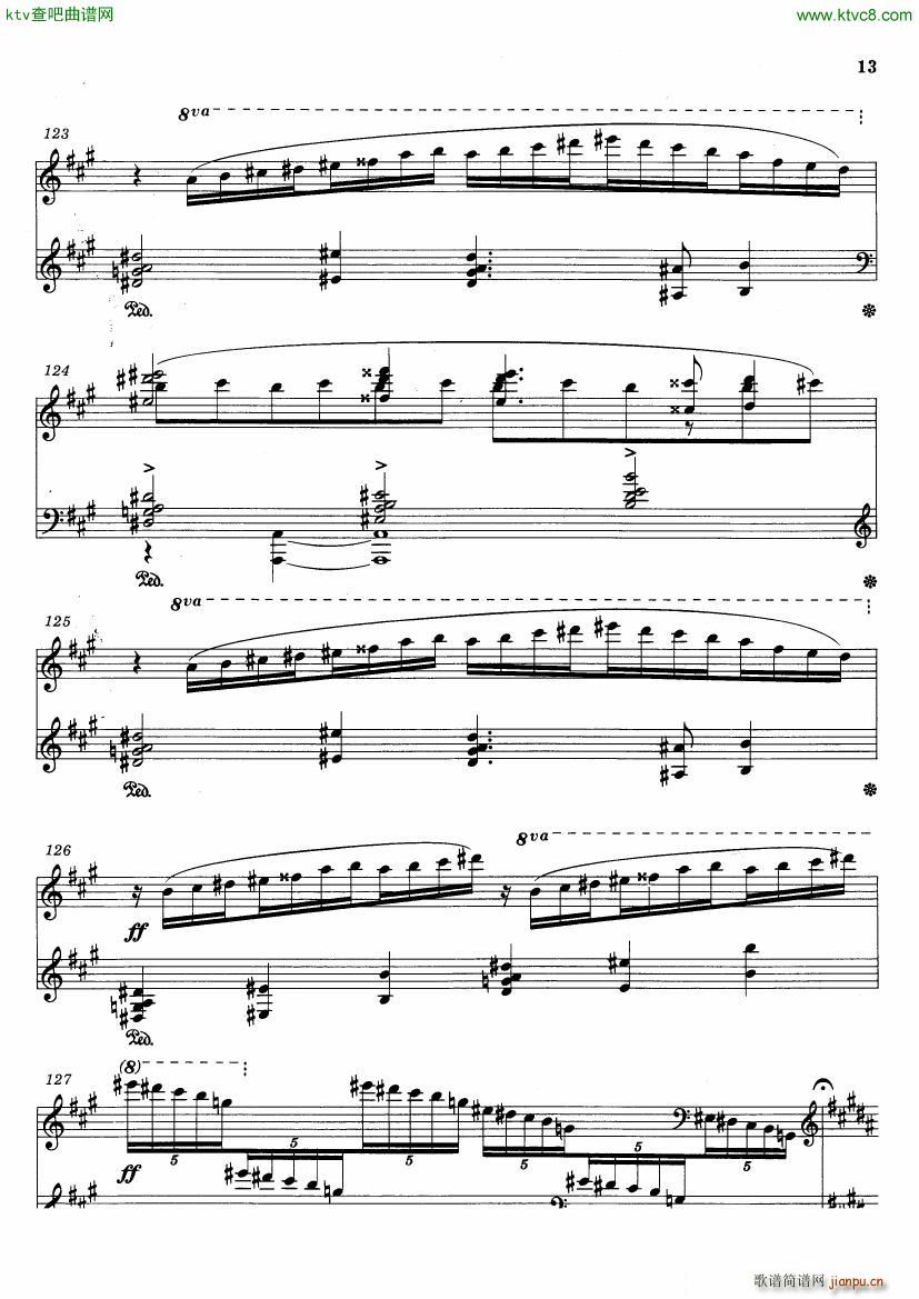Griffes The Pleasure Dome of Kubla Khan(V)13
