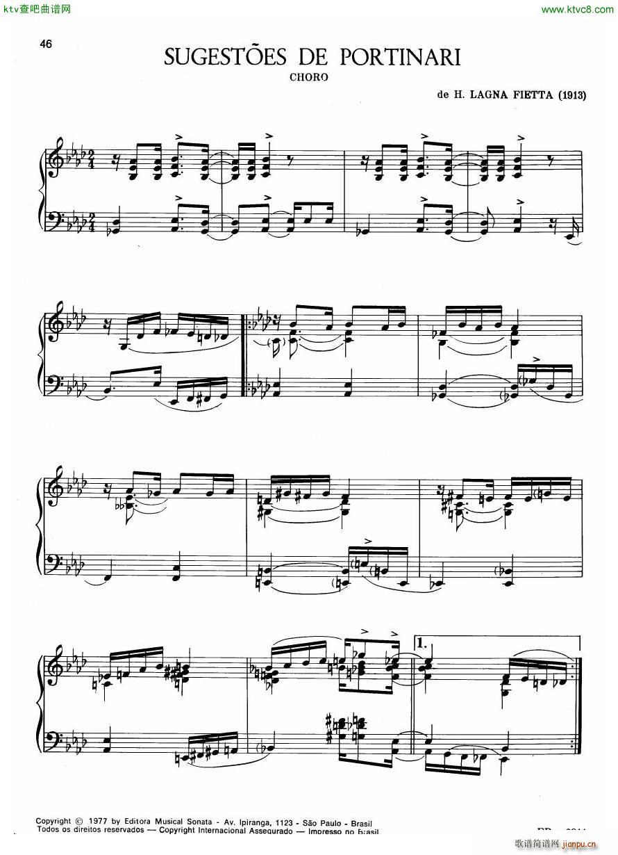 Centenrio do Choro Vol 1 20 Choros Para Piano(V)44