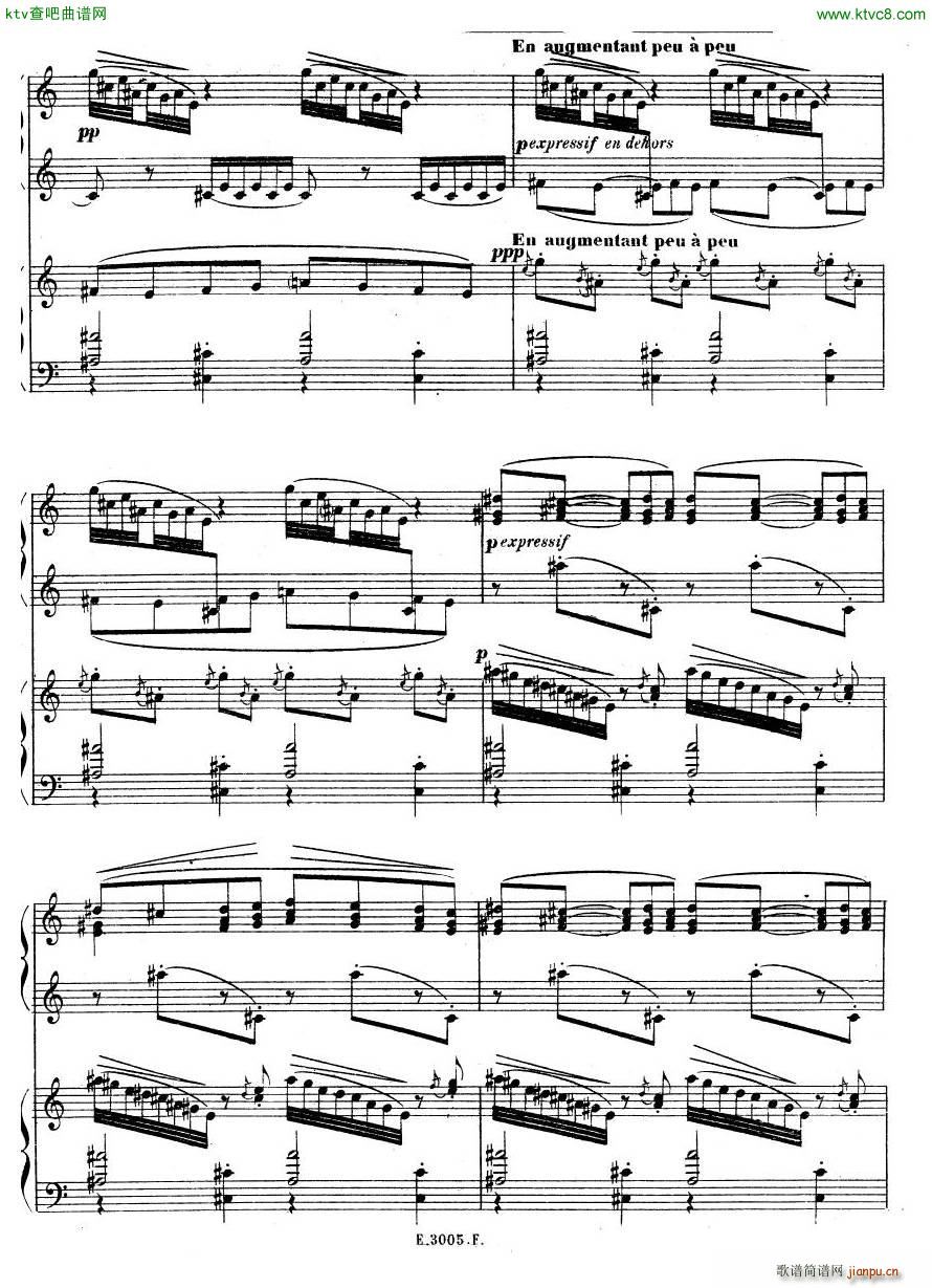 Debussy Ravel 3 Nocturnes 2pno(V)45