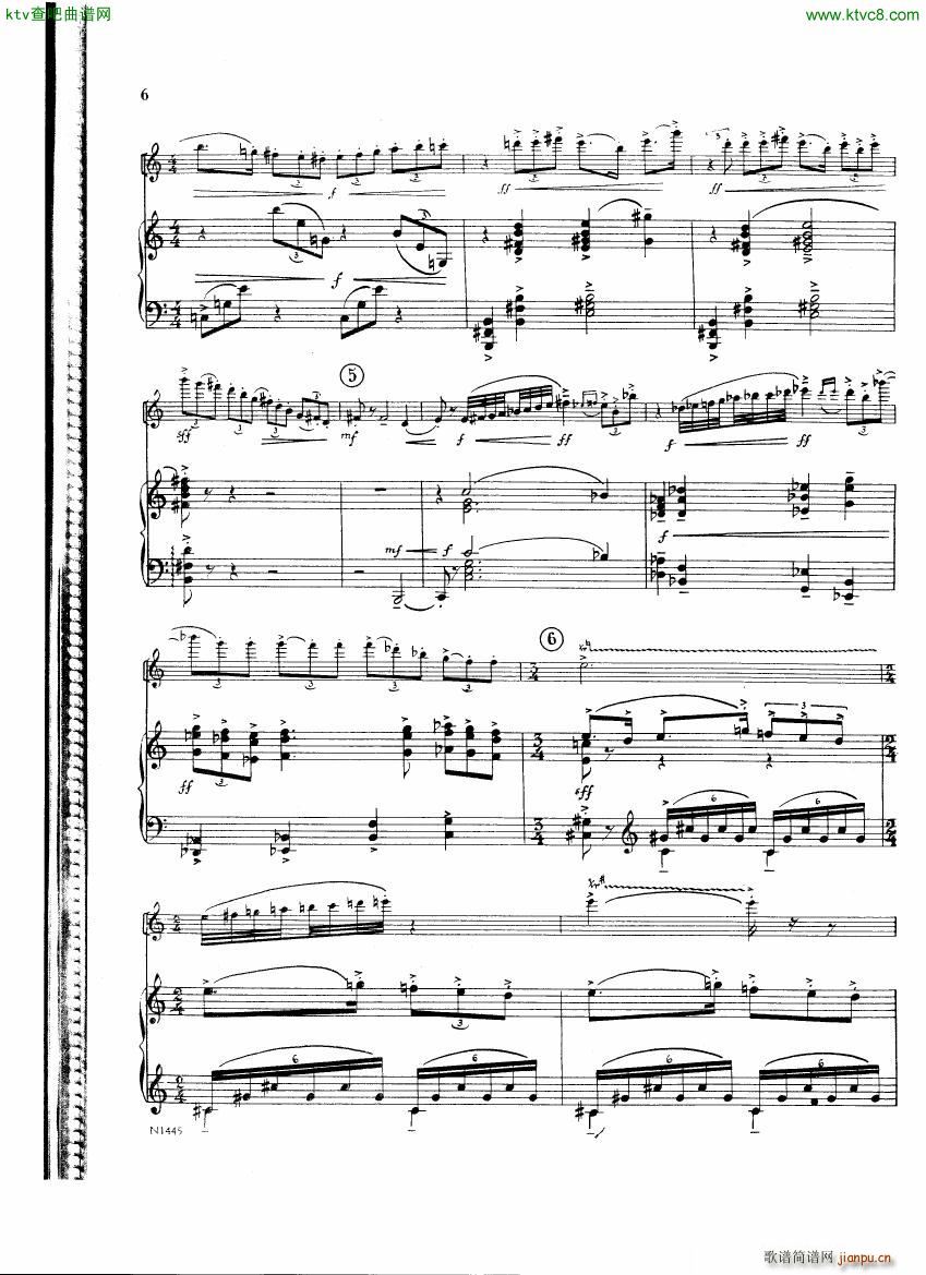Burton E Flute sonatina score(V)5