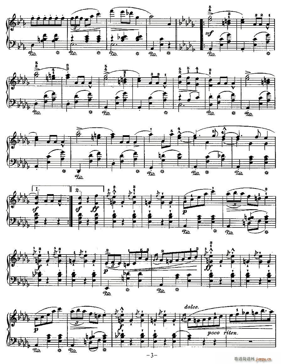 Grande valse brillanteOp.18,No.1(ʮּ)3