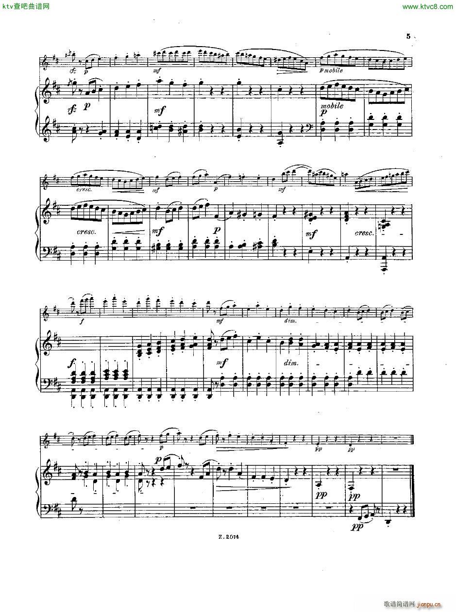 Andersen op 55 Acht Vortragsstcke fl pno(V)41