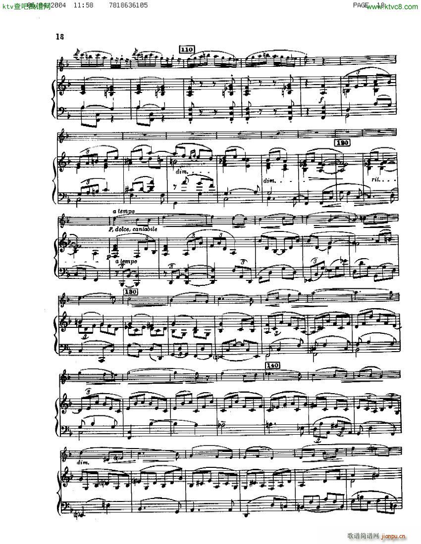 Guastavino Sonata Para Clarinete Y Piano(V)18