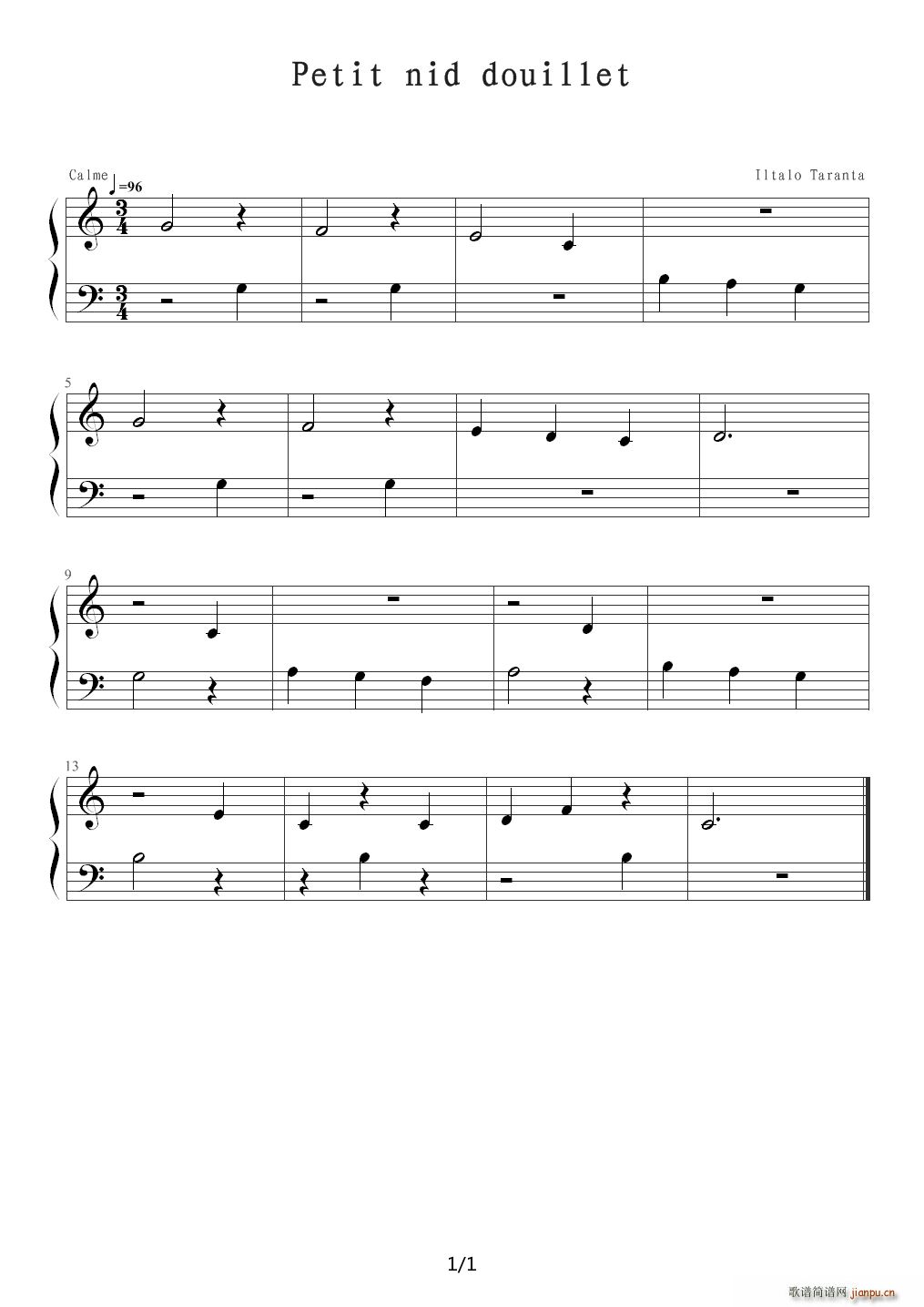 Petit nid douillet C{(V)1