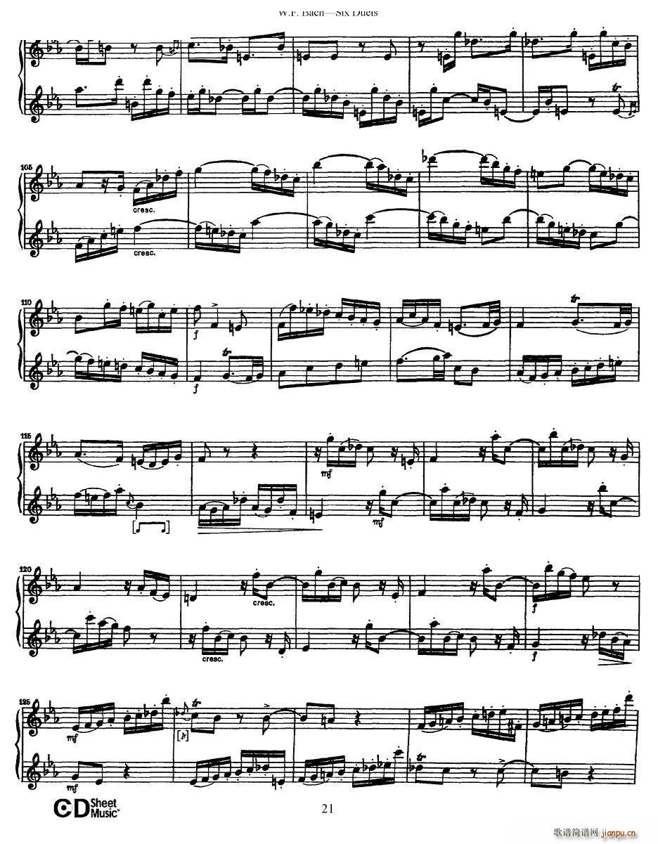 Six Duets 6׶ 3(V)8