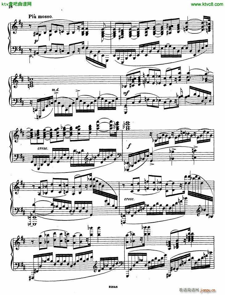 Gliere 25 Preludes op30 Book1(V)16
