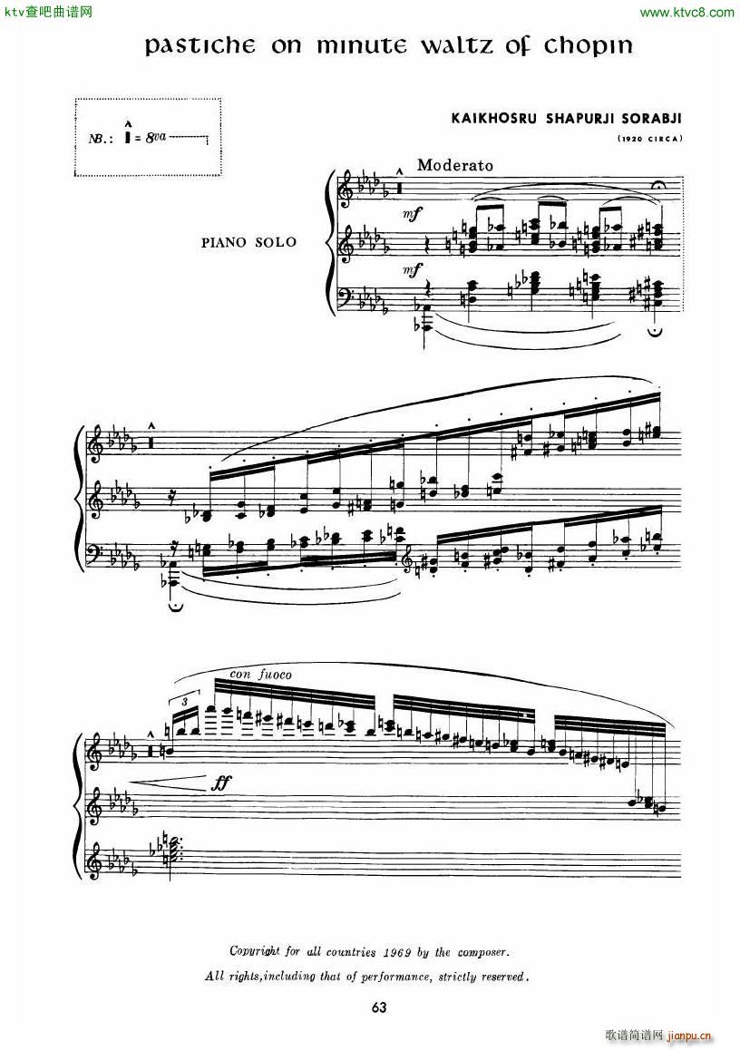 chopin minute waltz transcriptions collection (V)12