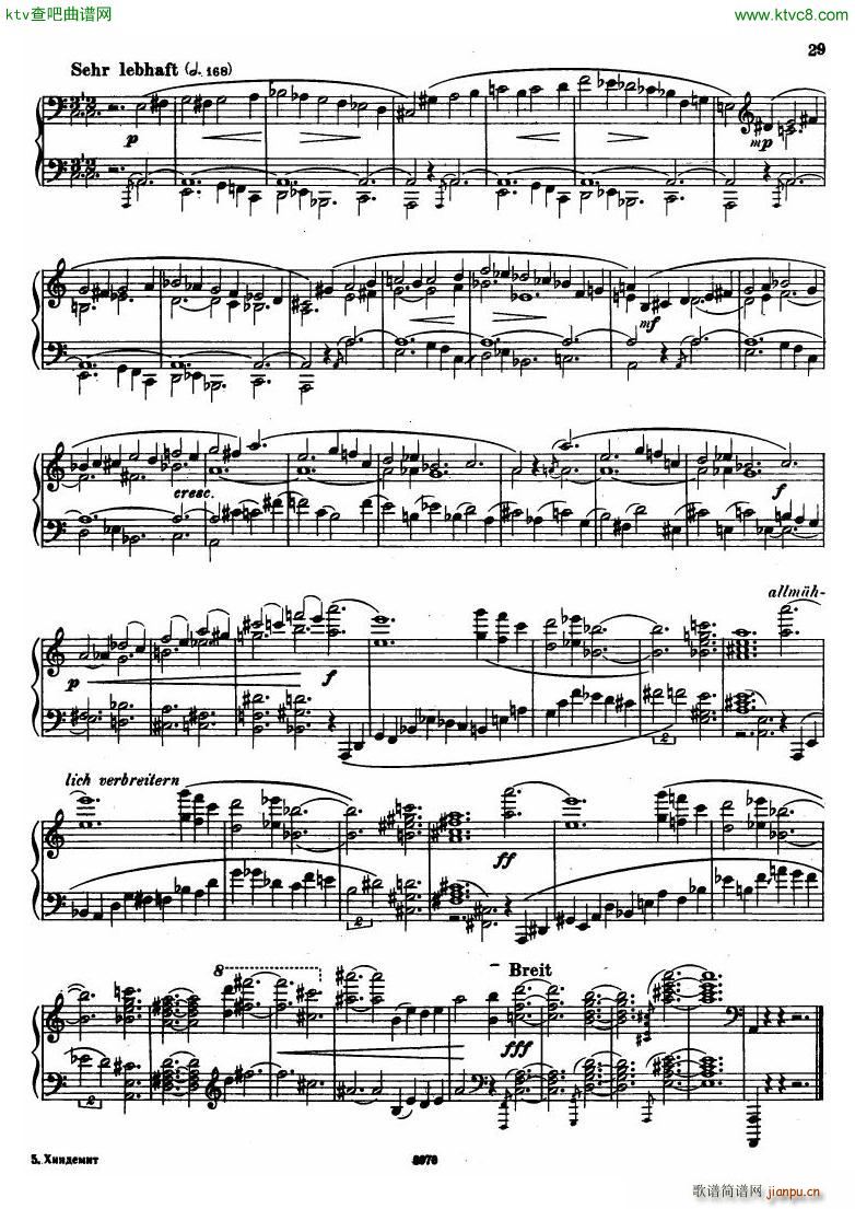 Hindemith Sonata No 1(V)27
