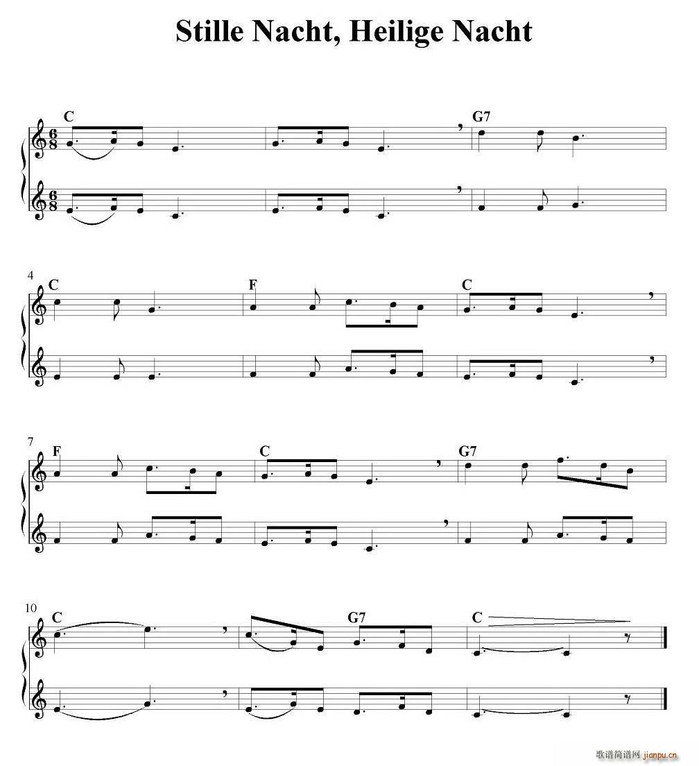 Stille Nacht Heilige Nacht(V)1