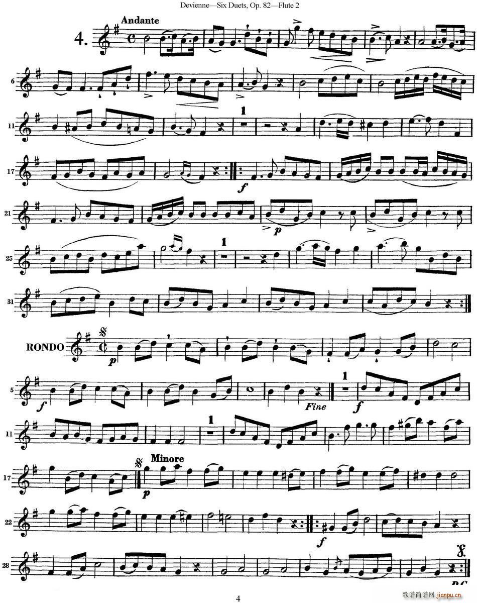 ¾S{(g)L(chng)ѶСOp 82 Flute 2 NO 4(ѺV)1