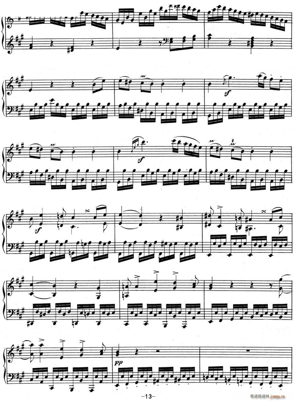 ؐQ02 A{ Op 2 No 2 A major(V)13
