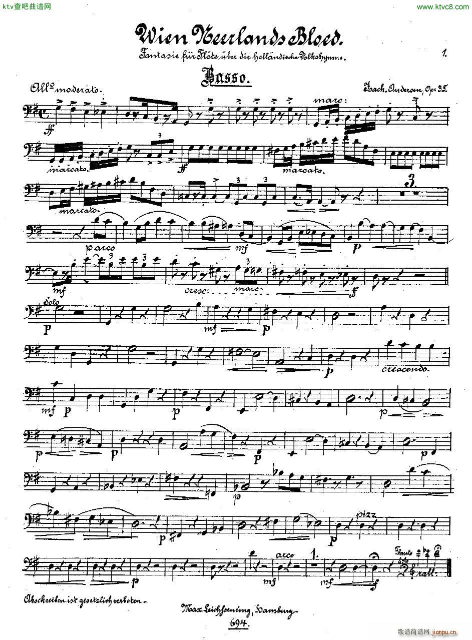 Andersen op 35 Wien Neerlands Bloed orch pts(V)17