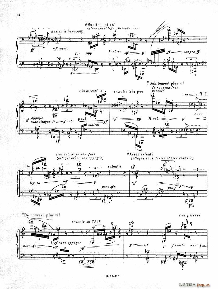 Pierre Boulez Sonata No 2 25 48(V)8