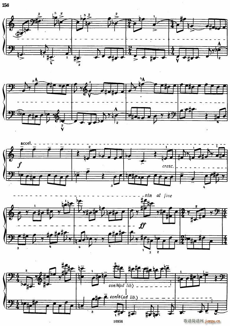 Bartok SZ 107 Mikrokosmos for Piano 140 153(V)17