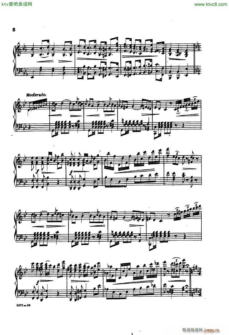 Bizet Blake Carmen Grande Potpourri de Concert(V)7